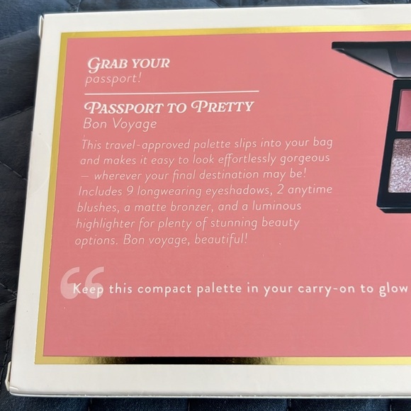 Bon Voyage LAURA GELLER BEAUTY Passport To Pretty Palette NEW-sealed - Picture 5 of 7